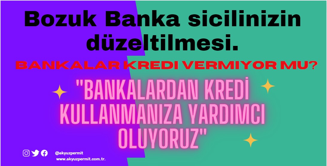 Paraya mi ihtiyacınız var, Bankalar kredi vermiyor mu?