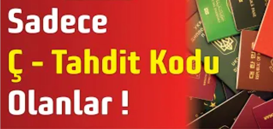 “Ç” KODLU GİRİŞ YASAĞI BULUNAN YABANCILAR “Ç” KODLU GİRİŞ YASAĞI BULUNAN YABANCILAR